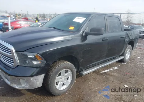 2016 Ram 1500 Big Horn z USA, uszkodzony, nr VIN 1C6RR7LGXGS250687